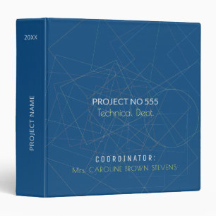 Elegant simple professional office organizer 3 ring binder