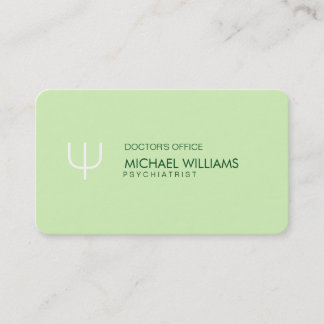 Elegant simple professional profession metal shine business card