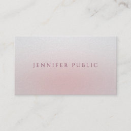 Elegant Simple Template Modern Luxurious Premium Business Card