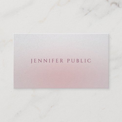 Elegant Simple Template Modern Luxurious Premium Business Card