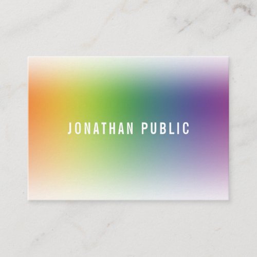 Elegant Simple Template Modern Professional Business Card