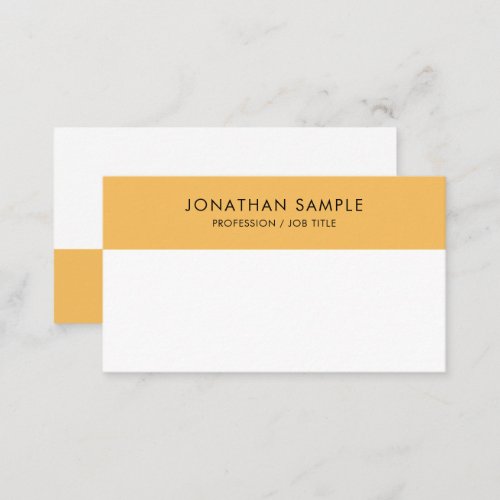 Elegant Simple Template Professional Modern Business Card