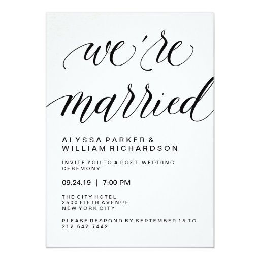 Invitation Card Wedding Party 5