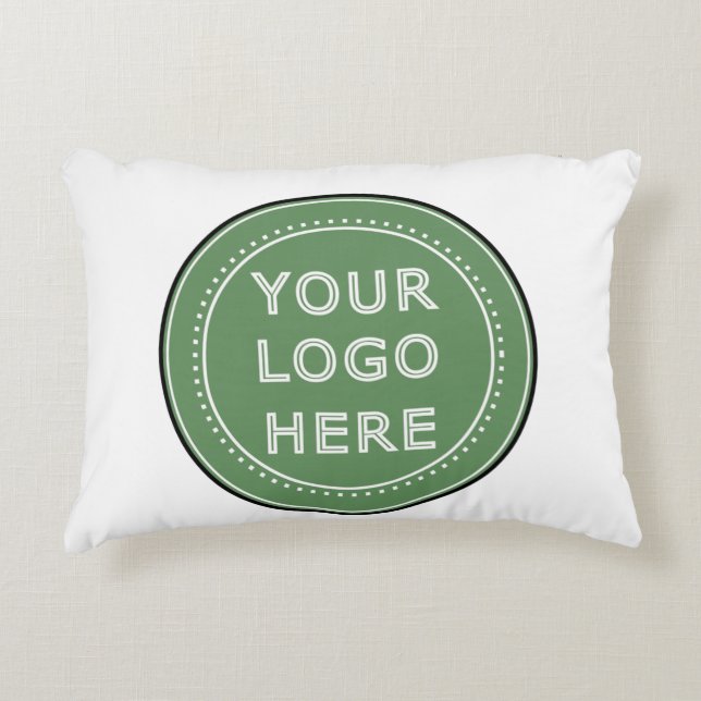 Elegant & Sleek Black QR Code Accent Pillow (Front)