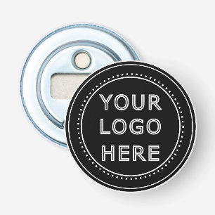 Elegant & Sleek Black QR Code Bottle Opener