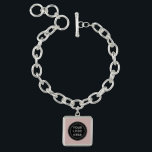 Elegant & Sleek Black QR Code Bracelet<br><div class="desc">This design is accessible to all. Feel free to customize the logo,  images,  tStylish Black QR Code Design | Elegant Brandext,  and colors according to your preferences. Thank you very much.</div>
