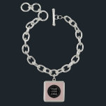 Elegant & Sleek Black QR Code Bracelet<br><div class="desc">This design is accessible to all. Feel free to customize the logo,  images,  tStylish Black QR Code Design | Elegant Brandext,  and colors according to your preferences. Thank you very much.</div>
