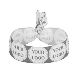 Elegant & Sleek Black QR Code Elastic Hair Tie