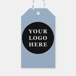Elegant & Sleek Black QR Code Gift Tags