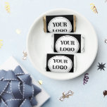 Elegant & Sleek Black QR Code Hershey's Miniatures<br><div class="desc">This design is accessible to all. Feel free to customize the logo,  images,  tStylish Black QR Code Design | Elegant Brandext,  and colors according to your preferences. Thank you very much.</div>