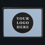 Elegant & Sleek Black QR Code Hitch Cover<br><div class="desc">This design is accessible to all. Feel free to customize the logo,  images,  tStylish Black QR Code Design | Elegant Brandext,  and colors according to your preferences. Thank you very much.</div>