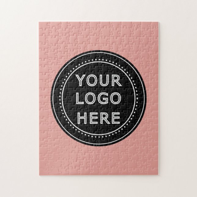 Elegant & Sleek Black QR Code Jigsaw Puzzle (Vertical)