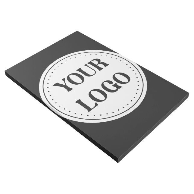 Elegant & Sleek Black QR Code Logo Design Gallery Wrap (3/4)