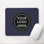 Elegant & Sleek Black QR Code Mouse Pad<br><div class="desc">This design is accessible to all. Feel free to customize the logo,  images,  tStylish Black QR Code Design | Elegant Brandext,  and colors according to your preferences. Thank you very much.</div>