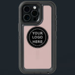 Elegant & Sleek Black QR Code iPhone 15 Pro Max Case<br><div class="desc">This design is accessible to all. Feel free to customize the logo,  images,  tStylish Black QR Code Design | Elegant Brandext,  and colors according to your preferences. Thank you very much.</div>