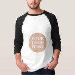 Elegant & Sleek Black QR Code T-Shirt<br><div class="desc">This design is accessible to all. Feel free to customize the logo,  images,  tStylish Black QR Code Design | Elegant Brandext,  and colors according to your preferences. Thank you very much.</div>