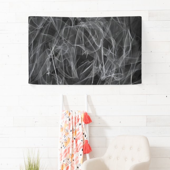 Elegant Smoke Swirl Texture Banner (Insitu)