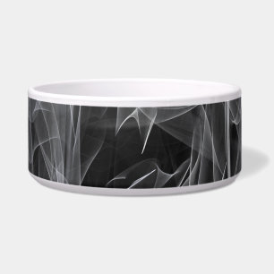 Elegant Smoke Swirl Texture Bowl