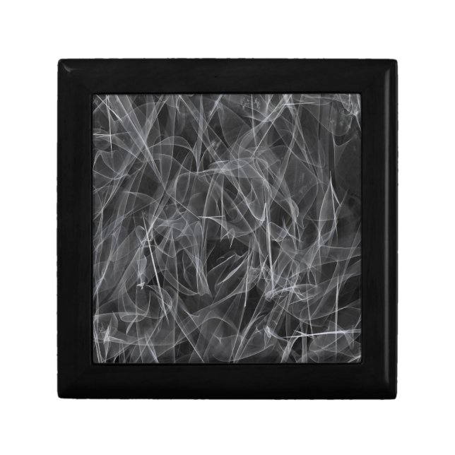 Elegant Smoke Swirl Texture Gift Box (Front)
