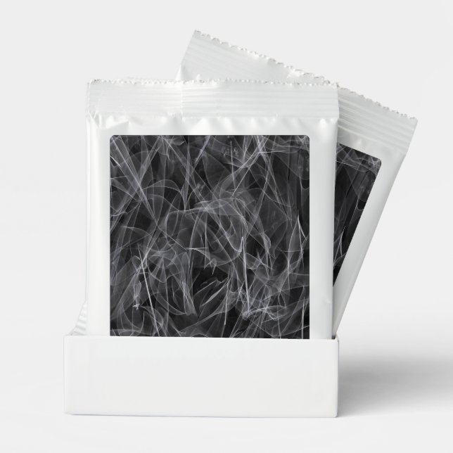 Elegant Smoke Swirl Texture Hot Chocolate Drink Mix (Pair)