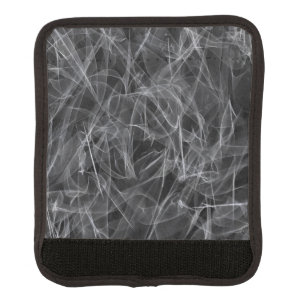 Elegant Smoke Swirl Texture Luggage Handle Wrap