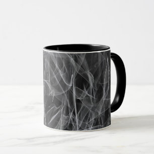 Elegant Smoke Swirl Texture Mug