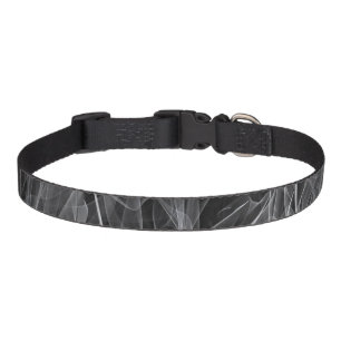 Elegant Smoke Swirl Texture Pet Collar