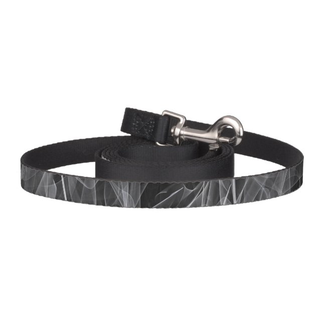 Elegant Smoke Swirl Texture Pet Leash (Hook)
