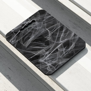 Elegant Smoke Swirl Texture Seat Cushion
