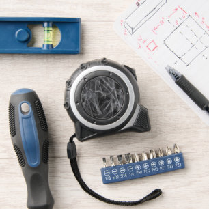 Elegant Smoke Swirl Texture Tape Measure