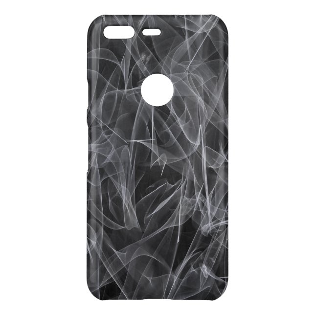 Elegant Smoke Swirl Texture Uncommon Google Pixel Case (Back)