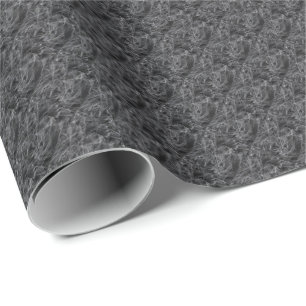 Elegant Smoke Swirl Texture Wrapping Paper
