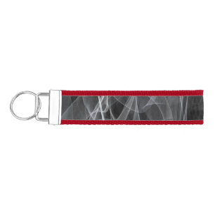 Elegant Smoke Swirl Texture Wrist Keychain