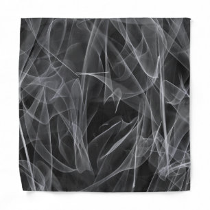 Elegant Smoke Swirls – Mystical Aesthetics Bandana