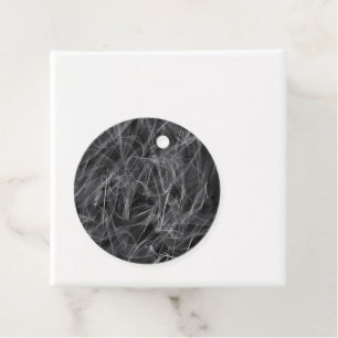 Elegant Smoke Swirls – Mystical Aesthetics Favor Tags