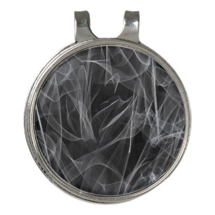Elegant Smoke Swirls – Mystical Aesthetics Golf Hat Clip