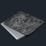 Elegant Smoke Swirls – Mystical Aesthetics Laptop Sleeve<br><div class="desc">This abstract smoke pattern design in black and white captivates with its elegant,  mystical aesthetic. The gentle,  swirling smoke lines create a fascinating depth and dynamic. Perfect for modern accessories,  minimalist wall art or stylish fashion items. Ideal for those who love understated elegance with a touch of mystery.</div>