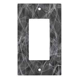 Elegant Smoke Swirls – Mystical Aesthetics Light Switch Cover