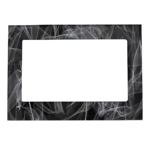 Elegant Smoke Swirls – Mystical Aesthetics  Magnetic Frame
