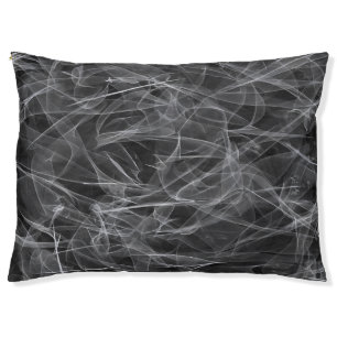 Elegant Smoke Swirls – Mystical Aesthetics Pet Bed