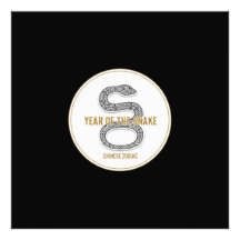 Elegant Snake - Luxury Chinese Zodiac Art & Mystic