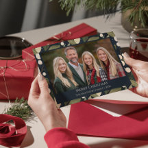 Elegant Snowberry Christmas Photo