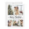Elegant Snowflake 4 Photo Collage Christmas