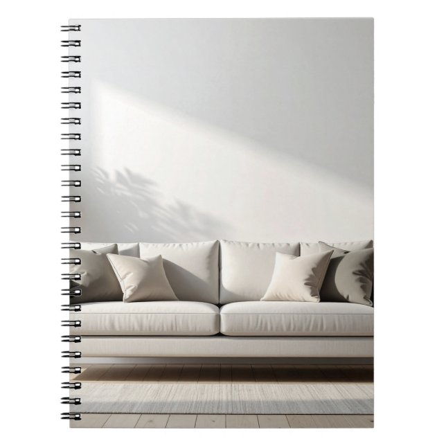 Elegant sofa notebook (Front)