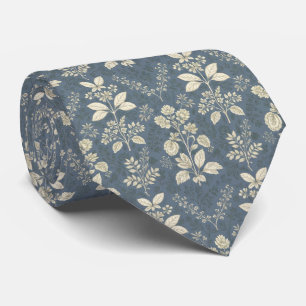 Elegant Soft Botanical Neck Tie