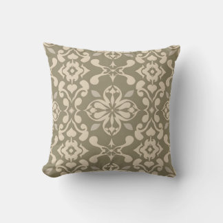 Elegant Soft Color Repeating Pattern Pillow