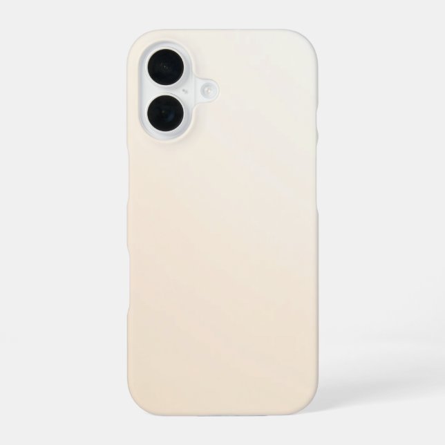 Elegant Soft Gold Gradient iPhone 16 Case – Luxury (Back)