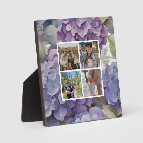 elegant soft light purple floral plaque