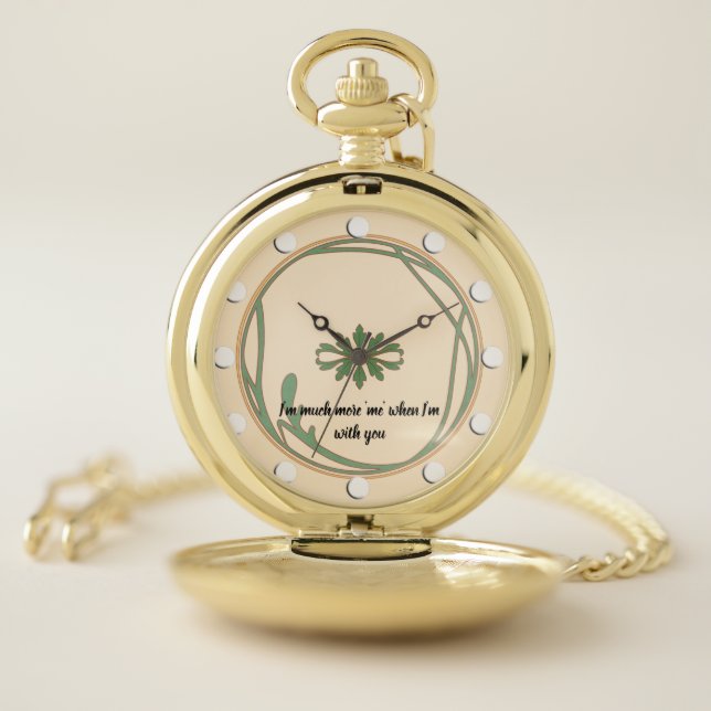 Elegant soft pink watch for women (Inside)