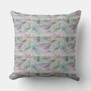 Elegant, soft, warm, scratch & pastel Pillow